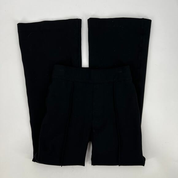 Spanx Stretch Flared Classic Black High-Waist Pants Size XS - Picture 5 of 8